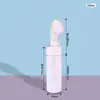 Garrafa de plástico PET 120ml 150ml 200ml frasco para espuma de mousse frasco para limpeza facial escova de silicone cabeça espumante