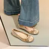 Zapatos Mary Jane Estilo Retro Nuevo con Aumento Oculto de Altura, Moño, Para Ir al Trabajo, Zapatos de Abuela, Moda Otoñal, Punta Redonda, 2026, Versátiles