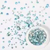 Paquete de material para manicura 2024 primavera y verano nuevo estilo mono mismo estilo hacha Corazón Torcido Cristal K9 diamante flash manicura al por mayor
