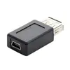USB fêmea para micro fêmea USBA revolução mini 5P fêmea cabeça reta mini 5P cabeça fêmea USB para cabeça fêmea 5p