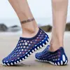 Zapatos Cruzados de Cocodrilo para Hombre Verano Nuevo Estilo Zapatos de Playa para Exteriores para Hombre Sandalias de Punta Cerrada Suave de Moda Tendencia para Hombre