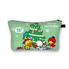 Bolsas de Navidad Nueva Bolsa de Cosméticos Navideña para Niños Bolsa de Tocador de Dibujos Animados Bolsa de Almacenamiento Estampada