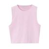 Chaleco Corto Casual de Moda Callejera para Mujer Europeo y Americano Transfronterizo Primavera 2025 Cuatro Colores 2335353