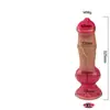 A134 perro gallo pene de silicona maquillaje extra grande con forma animal artificial dildo masturbación femenina productos sexuales SM