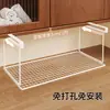 Colgador de Zapatos para la Parte Inferior de la Cama del Dormitorio Estudiante Estante de Almacenamiento de Zapatos para la Parte Inferior de la Cama Gancho Colgante Artefacto Estante de Zapatos para la Litera Inferior del Dormitorio