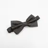 Padrino y Mejor Hombre para Hombre Corbata de Moño de Seda Color Rojo Negro Puro Camisa de Boda Estilo Británico K Corbata de Moño de Moda para Mujer