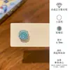 Aretes para Hélice de Acero de Titanio 316L Brillantes Corte Rosa Geométricos Irregulares Que No Necesitan Quitarse al Dormir para el Cuidado del Agujero de la Oreja