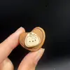 Accesorios Colgantes de Pera y Manzana Giratorias Juguete DIY Tejido a Mano Colgante para Bolso Pequeño