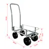 Carro de transporte con ruedas universal multiusos, carro portátil para cubeta de agua doméstica, carrito plegable para cubeta de agua, carretilla