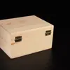 Caja de Madera Caja de Almacenamiento Caja de Madera para Joyería Regalo Empaque Caja de Madera Color Madera Caja Pequeña abatible Cuadrada Caja Pequeña de Madera Venta al por Mayor