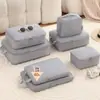 Bolsa de Almacenamiento Compresible y Expandible, Maleta, Accesorios de Viaje, Equipaje, Mochila, Bolsa para Ropa, Almacenamiento de Edredones