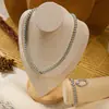 Conjunto de Collar con Perlas y Cuentas de Nueva Moda Transfronterizo Europeo y Americano Retro Elegante Accesorios de Fiesta de Gama Alta para Mujeres