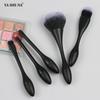 Yasna Pequeño Hombre Cintura Mini 5 Pinceles de Maquillaje Set Completo de Herramientas de Belleza para Maquillaje Traje de Pinceles de Maquillaje Pincel de Belleza para Principiantes