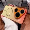 Funda Magnética de Succión con Gradiente Láser Adecuada para Huawei Pura90 Pro Max, Nueva Funda P90 Pro Anti-Caídas Mate de Cobertura Total