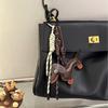 Ins Style Weenie Puppy Urso de Pelúcia Pingente Bolsa Chaveiro Bolsa Pingente Pingente