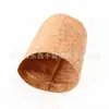 Estilo Escandinavo Porta-Canetas de Mesa Cortiça Pequena Bolsa de Armazenamento Impermeável e Ecológica Vaso de Flores de Cortiça Resistente a Rasgos Vaso de Plantas de Cortiça Decoração