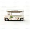 Food Truck Elétrico Multifuncional de Quatro Rodas, Carrinho de Lanches Móvel, Barraca de Café da Manhã, Churrasco, Espetinhos Fritos, Food Truck de Hot Pot Picante Frito