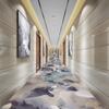 Alfombra Estampada para Pasillo de Hotel, Corredor, Escaleras, Salón de Banquetes, Salón de Belleza, Retardante de Llama, Alfombra de Piso Completo, Instalación Puerta a Puerta