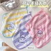 Toalla de Mano Kulomi para Lavado Facial de Niños Suave Felpa de Coral Algodón Absorbente Colgable Dibujos Animados Cuadrada Pequeña