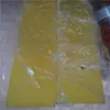 Los fabricantes venden placas de goma de resorte translúcidas para tendones de res de poliuretano PU transparente amarillo, el tamaño se puede solicitar.
