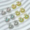 Colgante Sencillo de Aleación Incrustado con Concha de Perla Material para Pulsera de Cuentas Hecha a Mano DIY, Aretes, Accesorios para Collares