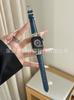 Adecuado para Apple Watch Applewatch 8 9 Generación Correa de Cuero Retro Iwatch 7 6 Se 5 4 Correa Arco del Triunfo