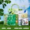 Pacote de Presente Refrescante, Caixa de Presente Refrescante de Verão, Pequenos Presentes para Funcionários para Prevenir Insolação e Refrescar, Lembrancinhas, Conjunto de Presente para Aliviar o Calor de Verão, Festival do Barco-Dragão