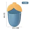 Prateleira de armazenamento de milho suporte de pasta de dente para banheiro porta-escova de dentes sem furos caixa de armazenamento de parede para banheiro tubo de armazenamento de pente