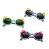Gafas de Sol de Dibujos Animados Tipo Tipi Transfronterizas para Niños, Gafas de Sol Polarizadas de Alta Definición para Niñas, Gafas de Sol Divertidas para Niños con Protección Solar y Lazo