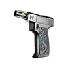 Encendedor Fuqi 913 de Llama Ajustable a Prueba de Viento, Antorcha Recargable de Chorro Directo Portátil, Antorcha de Soldadura de Alta Temperatura Multipropósito