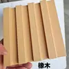 Pared de fondo de TV con celosía de madera maciza, techo de celosía moderno, nuevo panel de celosía pequeño de la Gran Muralla, panel cóncavo-convexo de madera maciza