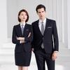 Traje de Negocios Estilo Similar para Hombre y Mujer Corte Slim Traje Color Contraste Un Botón Ropa de Trabajo Viajes de Negocios Ropa de Trabajo Traje