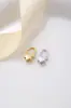 Latão Fundido Ouro Branco 18K Fecho Lagosta Fecho Retangular Fecho Oval Grande Fecho Redondo Fecho em Formato de Lagosta Ornamento DIY