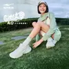 Boboban 4 Sapatos Femininos Hongxing Erke Novos Tênis Esportivos Tênis de Corrida Leves com Solado Macio Tênis de Corrida Femininos com Solado Espesso que Aumentam a Altura