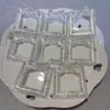 [Serie Plateada Láser] Joyería Hecha a Mano Luminosa de Luciérnaga DIY - Flor de Resina