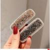 Nuevo Material DIY Clip de Cristal para Cabello Pinza de Vidrio Pinza Lateral Pinza para Flequillo Lateral Full Pedrería Venta al por Mayor