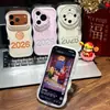 Funda de Teléfono con Doble Soporte 2026 con Personaje de Bendición Adecuada para Apple 16 Pro, iPhone 14 Max, Modelo Nuevo 13 Cobertura Completa, 12 Diseño de Dibujos Animados