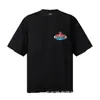 Comercio Exterior Transfronterizo Marca de Moda Cort Estampado Alcatraz High Street Casual Europeo y Americano Camiseta Unisex de Manga Corta Venta al por Mayor Verano