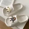 Sandalias de casa para mujer, pantuflas de mujer, zapatillas de casa para hombre, sandalias de slip-on para exteriores para mujer, sandalias de playa para mujer