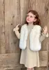 Vestido Suéter 2026 Outono e Inverno Meninas Manga Longa Bebê Menina Vestido Tricô Vestido Infantil Gola Redonda Estilo Coreano para Crianças Pequenas e Médias