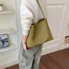 Bolso de Hombro para Mujer de Alta Gama, Tejido, Gran Capacidad, Ligero, para Salidas Diarias, Viajes, Perezoso, Sencillo