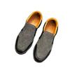 Zapatos Populares para Hombre Transfronterizos 2024 Nuevos Transpirables Cosidos a Mano de Marca Elegante Slip-On Versátiles Zapatos Casuales para Hombre