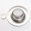 Filtro de Esgoto para Pia de Cozinha em Aço Inoxidável Filtro de Ralo de Chão para Piscina Filtro de Escória Anti-Entupimento de Cabelo