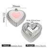 Acero Inoxidable Aceite Colgante Corazón de Durazno DIY Collar de Dama Pulsera Joyería Hecha a Mano Colgante de Amor Accesorios de Joyería