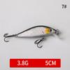 Equipamento de Pesca Isca Luya Micro-Objeto Mino Submersível Longa Distância Afundamento Lento 4,5g Robalo Peixe Mandarim Preparado