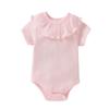 Ropa para Bebé de 0 a 1 Año Bebé Niña Mameluco de una Pieza de Manga Corta Exportación Transfronteriza Venta al por Mayor