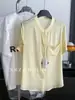 Camisa de Manga Corta de Lino Tencel para Mujer Verano 2026, Camisa de Botones Simple y Versátil con un Estilo Casual Coreano de Alta Gama de Color Sólido