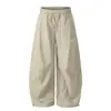 Pantalones Casuales Juveniles Lisos de Color Sólido Frescos Estilo Japonés para Mujer 2026 Fuente Mayorista 04