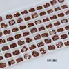 Dongzhou Crystal 6*8 Tachuelas Pequeñas Redondas para Uñas, Forma Oblonga con Esquinas Redondeadas, Base Puntiaguda, Strass de Vidrio K9 Super Brillante, Accesorios para Joyería DIY