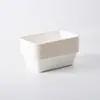 Vajilla Desechable de Pulpa de Caña de Azúcar para Comedores Escolares, Grado Alimenticio Seguro para Niños, Biodegradable, Gran Cantidad y Buen Precio